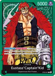 One Piece: Eustass “Captain” Kid - STARTER DECK HOLO *LEADER* (ENGLISH) - SINGLE