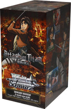 Load image into Gallery viewer, Weiss Shwarz: Attack on Titan Booster Pack x1
