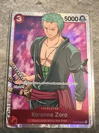 One Piece: Zoro SR (ENGLISH) - SINGLE