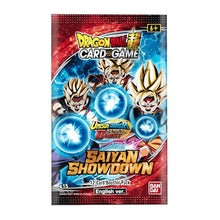 Load image into Gallery viewer, DBS: Saiyan Showdown Booster Pack x1
