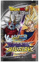 Load image into Gallery viewer, DBS: Supreme Rivalry Booster Pack x1
