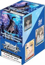 Load image into Gallery viewer, Weiss Shwarz: Rascal Does Not Dream of Bunny Girl Senpai (ENGLISH) Booster Pack x1
