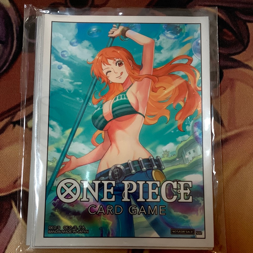 Nami ONE PIECE (DON!!) Card Sleeves (10pcs) CardboardTherapy Nami ONE PIECE (DON!!) Card Sleeves (10pcs) CardboardTherapy