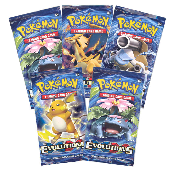 XY Evolutions Booster Pack x1